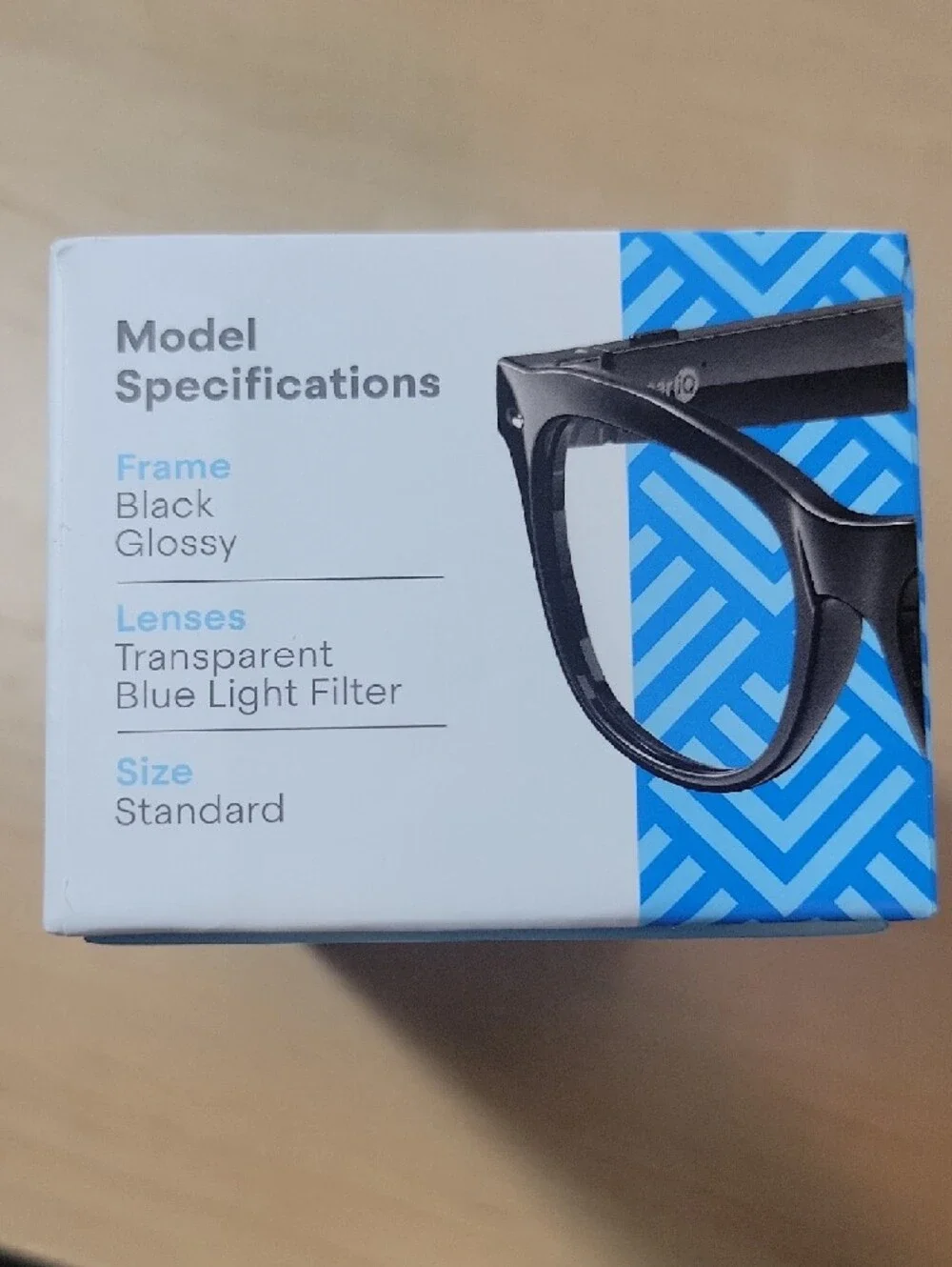 Wear iQ Wearable Wireless Audio Glasses in Black